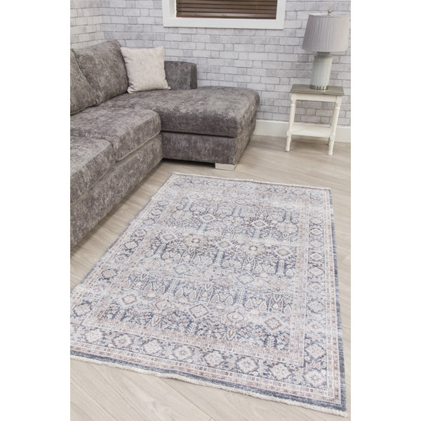 Hometrends Modena Grey Rug Wayfair.co.uk